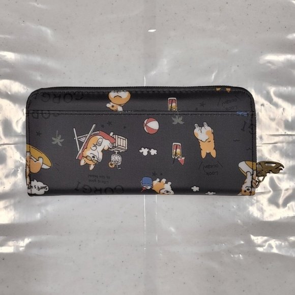 Waterproof Corgi Long Wallet Fits Phone & Bills - Picture 10 of 16